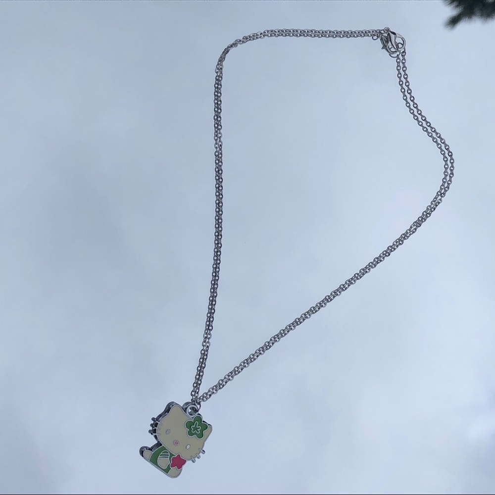 Hello Kitty Silver Chain Necklace - Picture 2 of 5